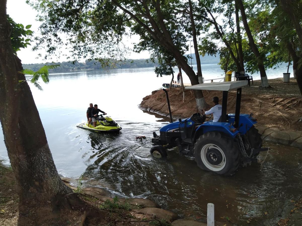 Apartamento Do Lago, Com Churrasqueira Privativa , Cozinha , Internet Banda Larga, Rampa Barco E Jet, Pesqueiro - B101 Caldas Novas Extérieur photo